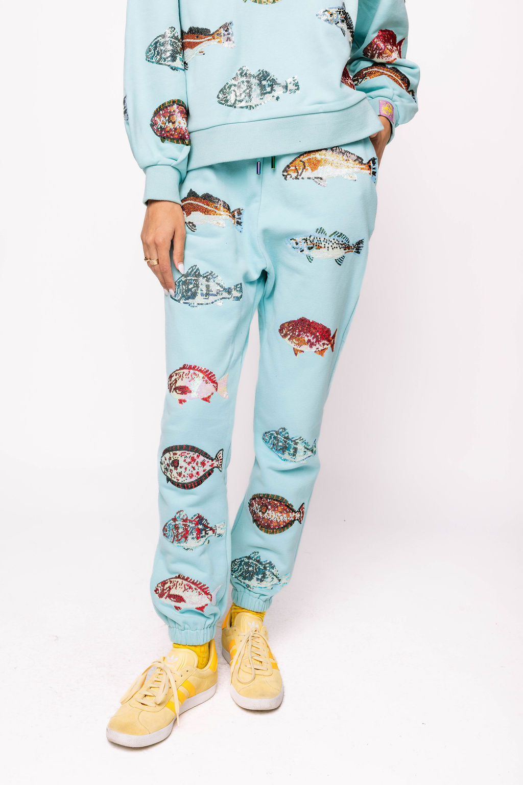 Light Blue Fish Jogger