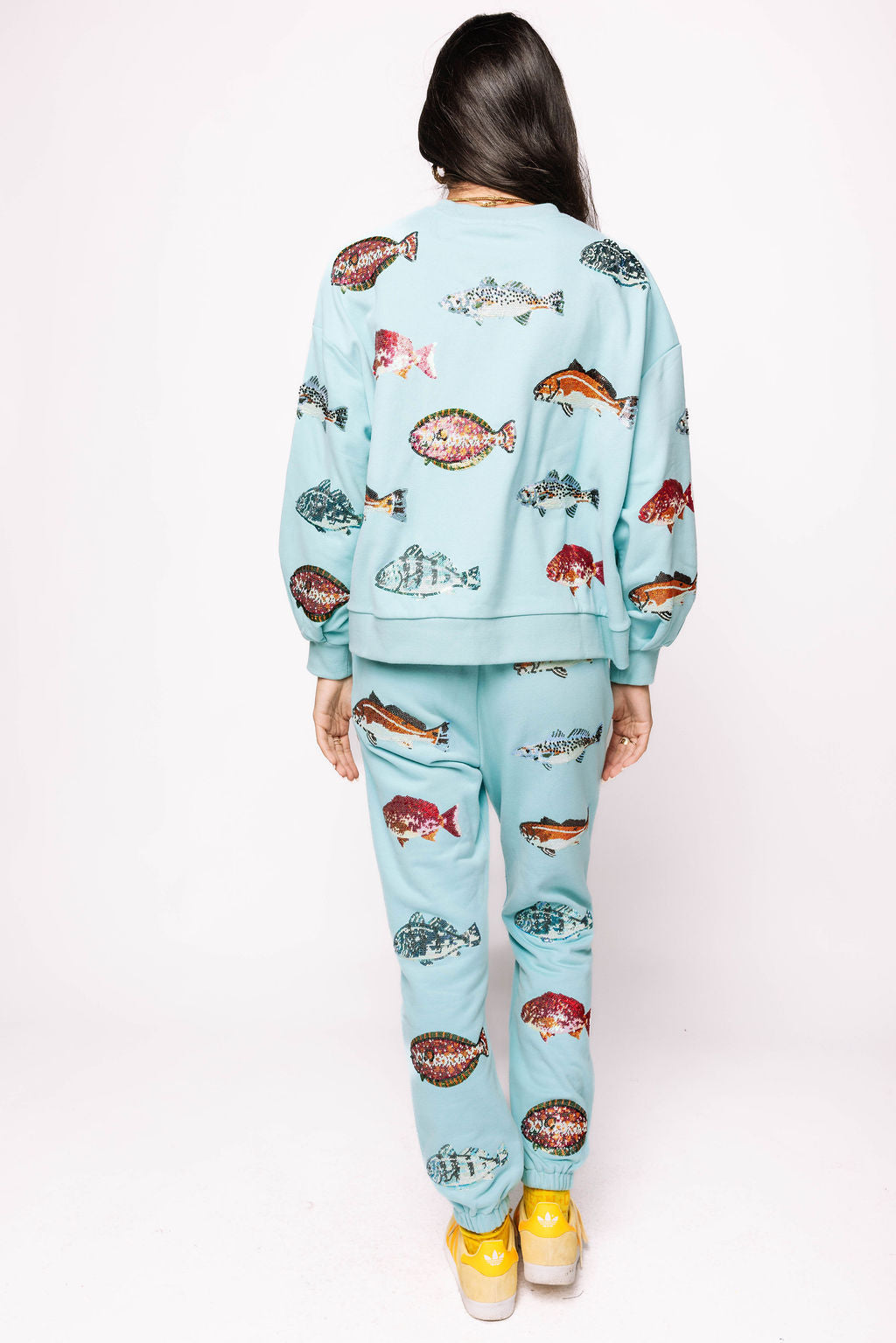 Light Blue Fish Jogger
