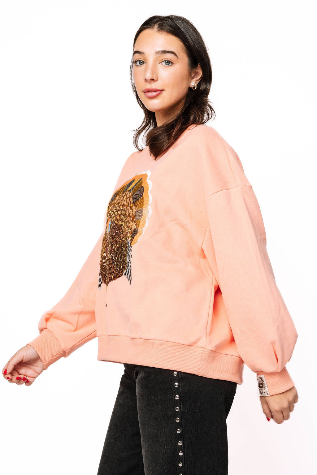Peach Big Turkey Sweatshirt