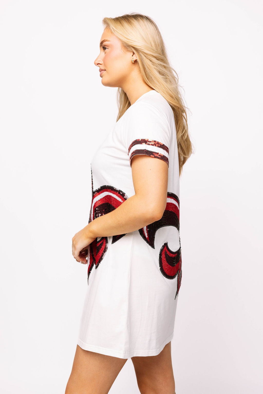 Licensed ULL Oversized Mascot Tee Dress