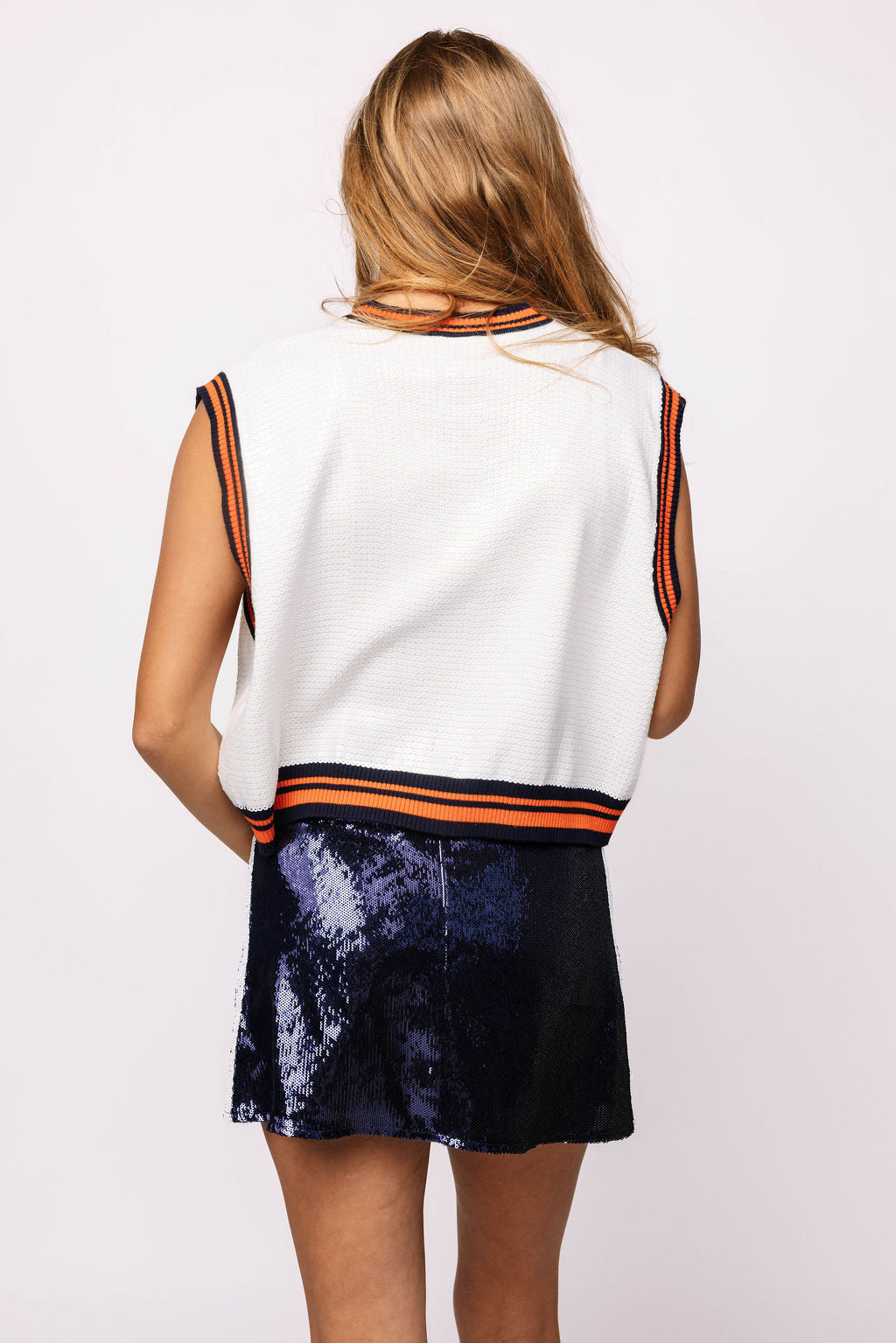 Licensed Auburn Full Sequin Mascot Tank