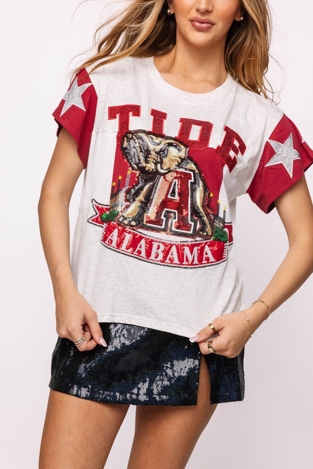 Licensed Alabama Vintage Stadium Star Tee