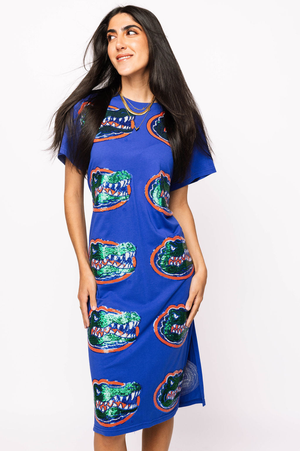 Licensed Florida Mascot Midi Tee Dress