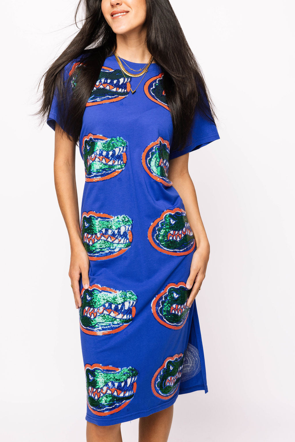 Licensed Florida Mascot Midi Tee Dress