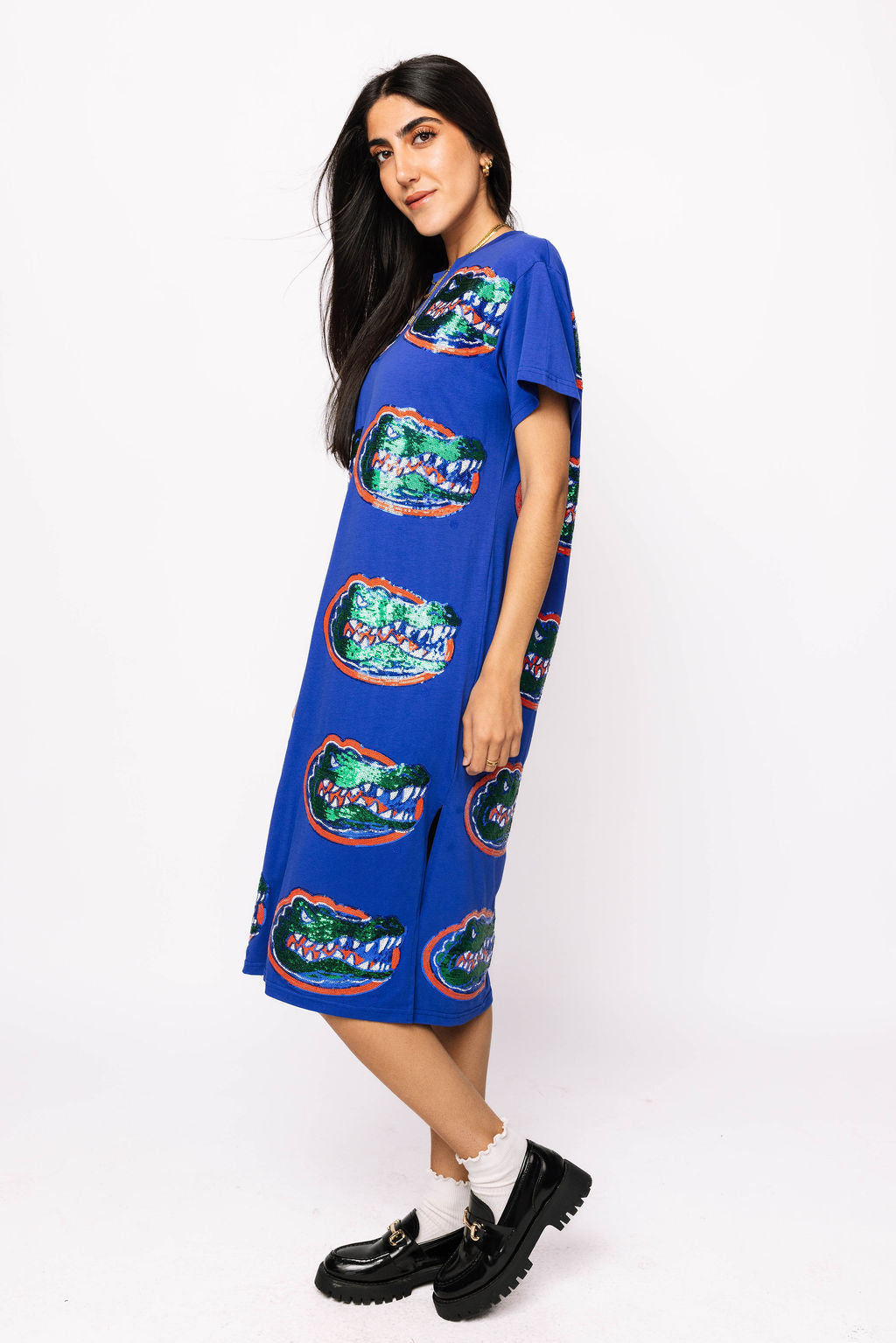 Licensed Florida Mascot Midi Tee Dress