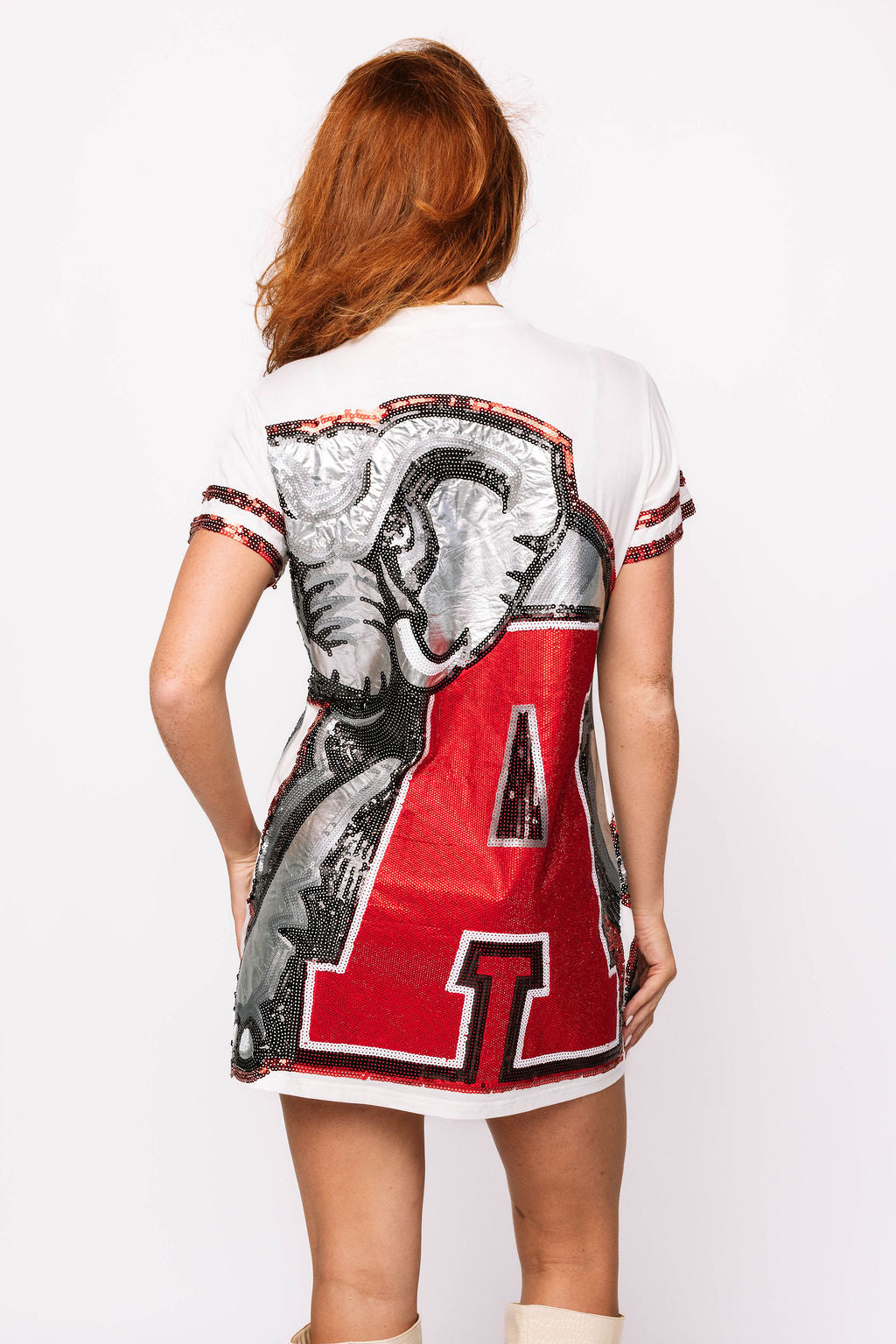 Licensed Alabama Oversized Mascot Tee Dress