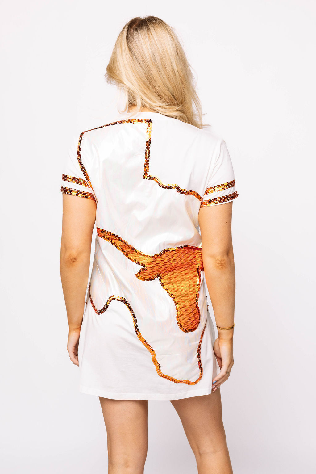 Licensed Texas Oversized Mascot Tee Dress