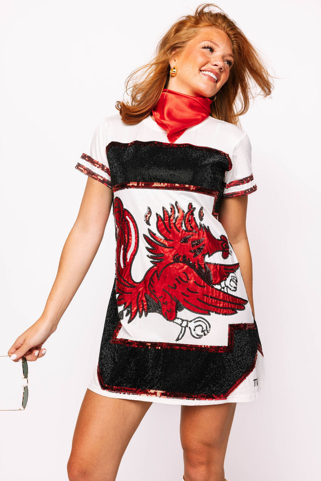Licensed South Carolina Oversized Mascot Tee Dress
