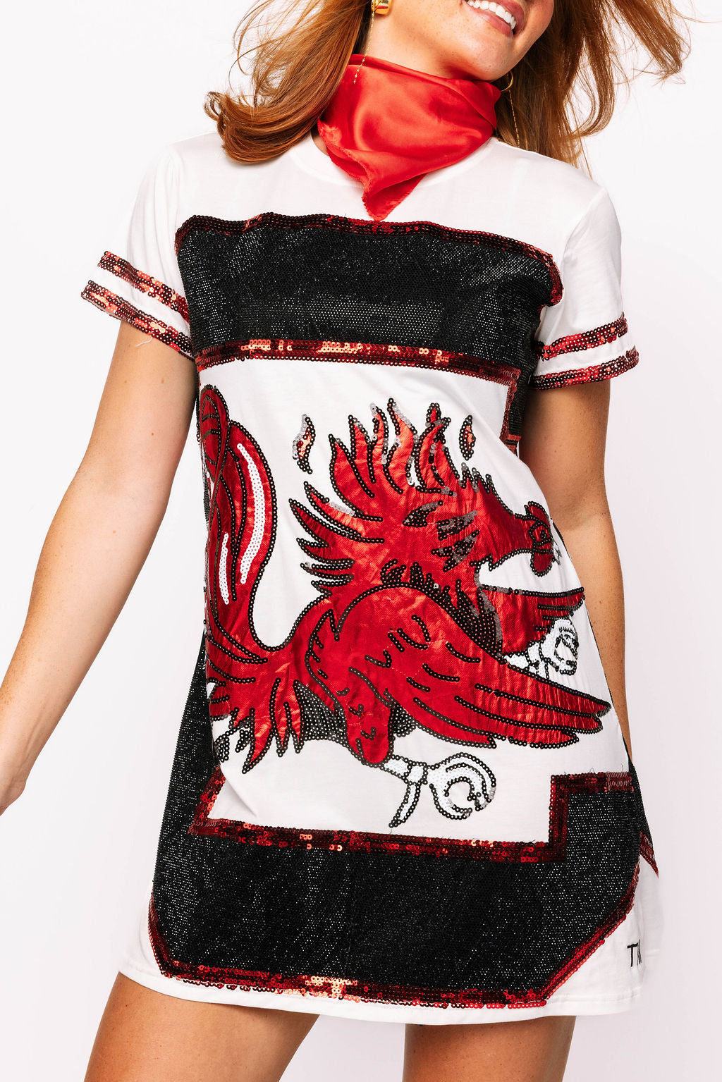 Licensed South Carolina Oversized Mascot Tee Dress