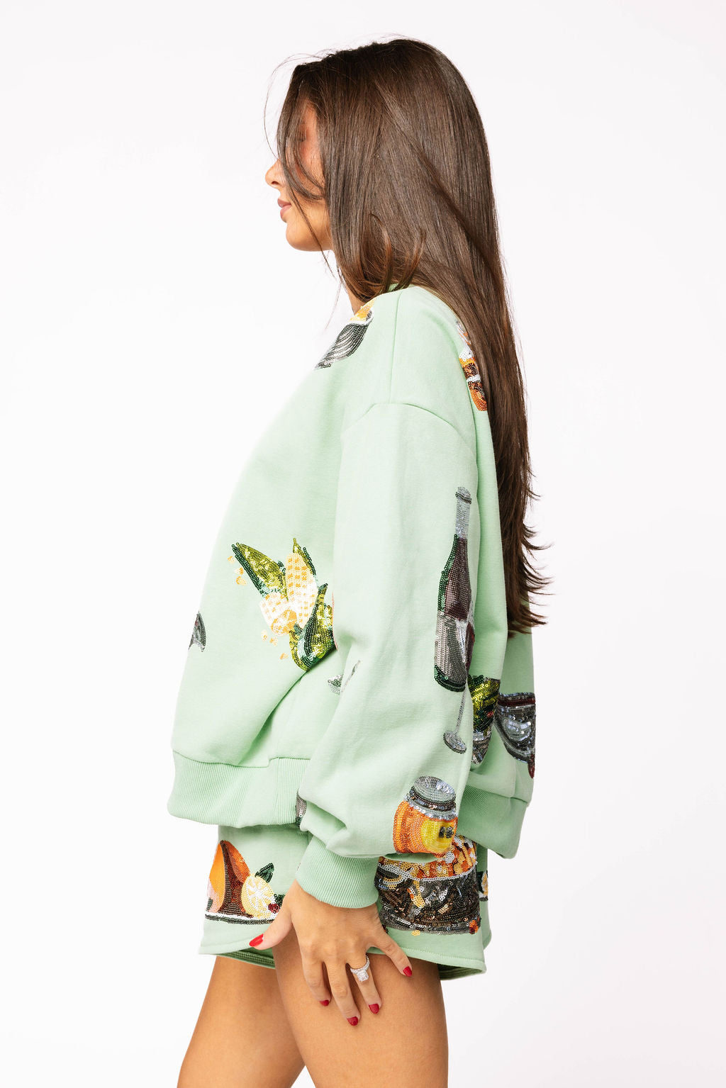 Mint Queen of Turkey Sweatshirt