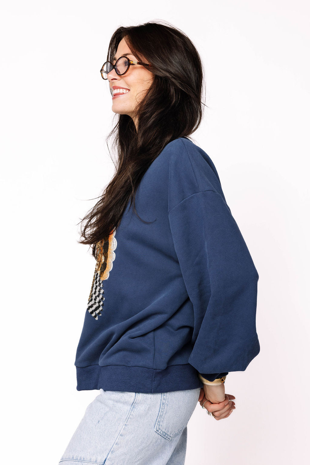 Navy Big Turkey Sweatshirt