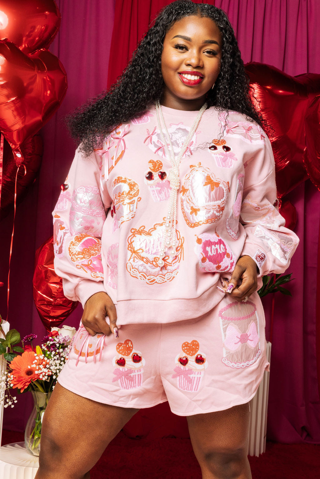 Light Pink Cakes & Pastries Short