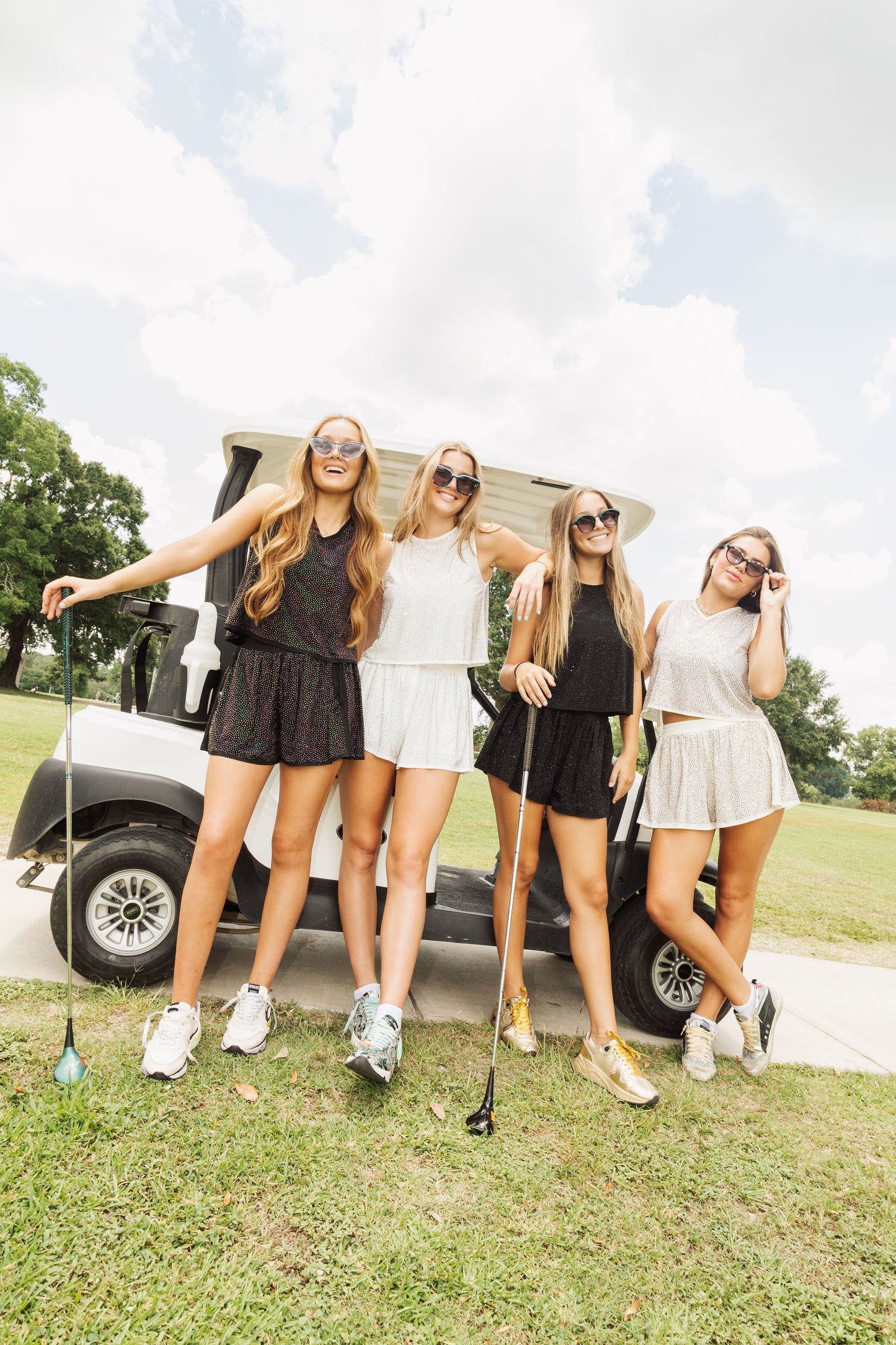 Beige Rhinestone Active Short